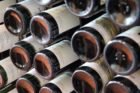 Wine bottles in The Curious Grape in Shirlington