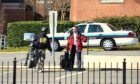 Bomb squad at St. Agnes Church in Cherrydale (photo courtesy David Johnson)