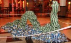 Canstruction competition at Ballston Mall