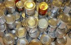 Canstruction competition at Ballston Mall