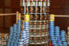 Canstruction competition at Ballston Mall