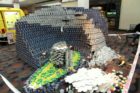 Canstruction competition at Ballston Mall
