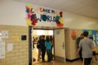 Cupcake Map of the World at H-B Woodlawn