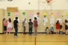 Cupcake Map of the World at H-B Woodlawn