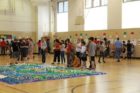 Cupcake Map of the World at H-B Woodlawn