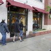 Taqueria Poblano under construction on Columbia Pike