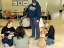 GMU law students celebrate "Puppy Day"