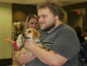 GMU law students celebrate "Puppy Day"