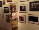 Art competition finalist Celeste Meadows, Yorktown (photo courtesy the office of Rep. Jim Moran)
