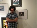 Art competition finalist Kenny Chunga, Yorktown (photo courtesy the office of Rep. Jim Moran)
