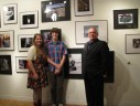 Eighth District Congressional Art Competition winner Ryan Carroll with Artisphere Executive Director Jose Ortiz and Director of Visual Arts Programs Cynthia Connolly (photo courtesy the office of Rep. Jim Moran)