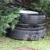 A tractor trailer lost its wheels on S. Glebe Road Monday morning A tractor trailer lost its wheels on S. Glebe Road Monday morning