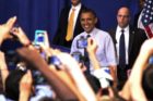 President Obama addresses students and parents at Washington-Lee High School