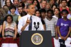 President Obama addresses students and parents at Washington-Lee High School