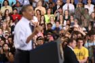 President Obama addresses students and parents at Washington-Lee High School