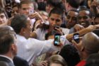 President Obama addresses students and parents at Washington-Lee High School