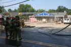 Fire at Lucky Seven Food Mart in Nauck