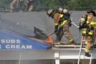 Fire at Lucky Seven Food Mart in Nauck