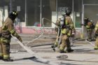 Fire at Lucky Seven Food Mart in Nauck