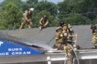 Fire at Lucky Seven Food Mart in Nauck
