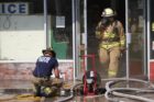 Fire at Lucky Seven Food Mart in Nauck