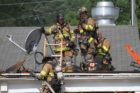 Fire at Lucky Seven Food Mart in Nauck