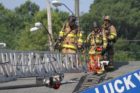 Fire at Lucky Seven Food Mart in Nauck
