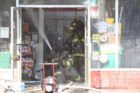 Fire at Lucky Seven Food Mart in Nauck