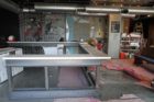 Under-construction interior of Eamonn's Dublin Chipper along Columbia Pike
