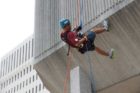 Steve Chenevey at "Over the Edge" event