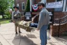 Civil War reenactors at Mount Olivet United Methodist Church (photo courtesy Fred Dunn)