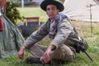 Civil War reenactors at Mount Olivet United Methodist Church (photo courtesy Fred Dunn)