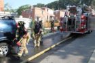 House fire near Four Mile Run Drive