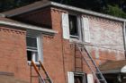 House fire near Four Mile Run Drive