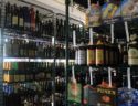 Back room beer cooler at World of Beer