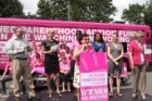 Planned Parenthood rally with Tim Kaine in Virginia Highlands Park (photo courtesy Cliffords Photography)