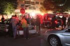 Police and firefighters investigate a possible meth lab in a Virginia Square apartment building