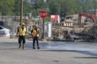 Water main break in Crystal City