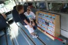 Abingdon Elementary's "Read & Roll Book Bus"