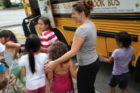 Abingdon Elementary's "Read & Roll Book Bus"