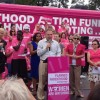 Planned Parenthood rally with Tim Kaine in Virginia Highlands Park (photo courtesy Kaine for Virginia)