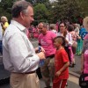 Planned Parenthood rally with Tim Kaine in Virginia Highlands Park (photo courtesy Kaine for Virginia)