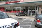 A car plowed into the CVS Pharmacy at 5017 Columbia Pike
