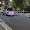 Critical pedestrian accident near the intersection of N. Highland Street and Clarendon Blvd