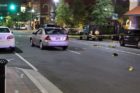 Critical pedestrian accident near the intersection of N. Highland Street and Clarendon Blvd