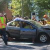 Accident with extrication closes Washington Blvd in Westover