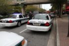 An incendiary device was thrown inside Ballston Common Mall