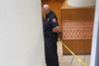 An incendiary device was thrown inside Ballston Common Mall