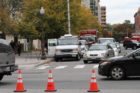 An incendiary device was thrown inside Ballston Common Mall