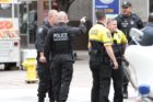 An incendiary device was thrown inside Ballston Common Mall